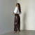 Calça Couro Marrom Barrel – Liz - comprar online