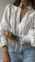 Blusa Rendada Off White – Lisandra - loja online
