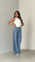 Calça Jeans Lavagem Média Reta/Aladim – Nayara