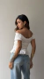 Blusa Franzida Off White – Mendria - loja online