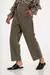 Pantalón gabardina bolsillos broche - comprar online