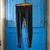 Black Heart - Pantalón negro elastizado con detalle en el bolsillo - comprar online