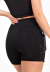 Short Fitness Cintura Alta Preto com Elástico CLGA4 - Tecnovest