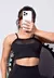 Conjunto calça Legging e Top Transparencia Fitness LX128