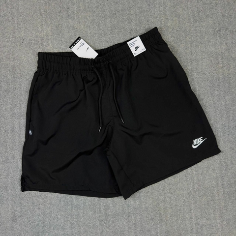 bermuda nike preta bordada