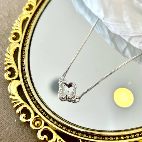 Pulseira Trevo - Prata 30 Milésimos