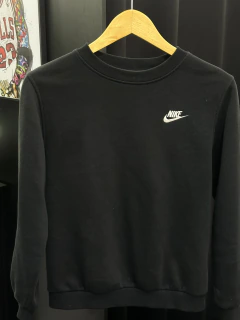 Moletom Gola Careca Preto Nike