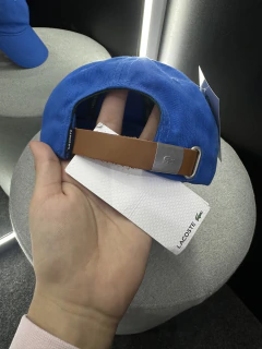 Boné Lacoste Gabardine Azul - Giro Fácil