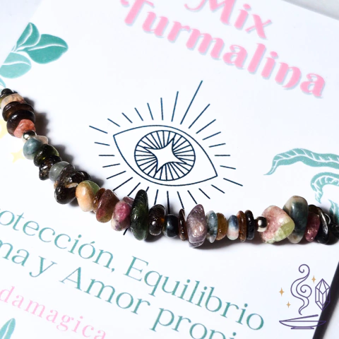 Pulsera Mix de Turmalinas | Protección, equilibrio y limpieza energética - comprar online
