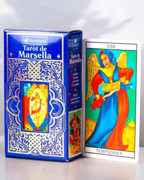 Tarot de Marsella Iluminarte | Mazo clásico con 78 Cartas