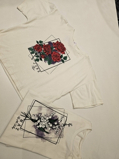 Remera Flowers - comprar online