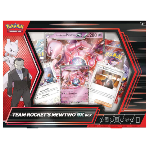 Pokémon TCG Team Rocket's Mewtwo EX Box