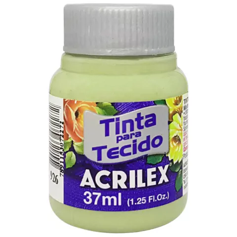 Tinta para Tecido 37ml 926 Verde Musgo Claro Acrilex