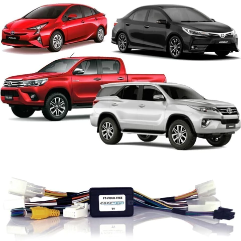 Desbloqueio De Multimídia Toyota Corolla Hilux Prius e SW4 2019 Faaftech FT VF TY