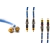 Cabo RCA 5 Metros Dupla Blindagem Cobre 5m Blindado Azul 5mm - loja online