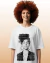 Camiseta Oversized Halftone - Alicia Keys "I am superwoman" - Aminala