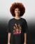 Camiseta Oversized Halftone - Rihanna na internet