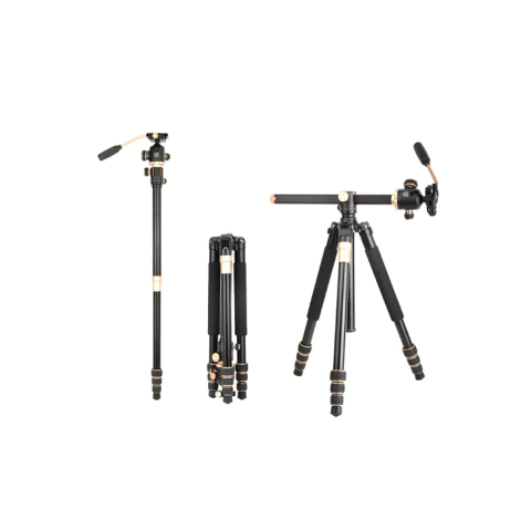 Trípode Profesional con Monopié y Cabezal Panorámico 360°