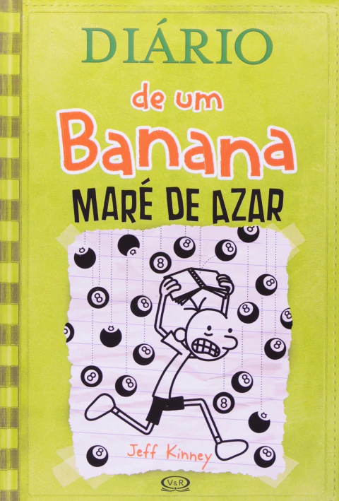 Maré de Azar - Diário de um Banana 8 - Autor: Jeff Kinney (2014) [usado]