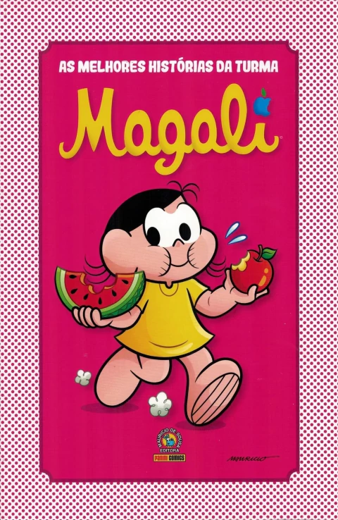 Magali - as Melhores Historias da Turma - Autor: Mauricio de Sousa (2022) [seminovo]
