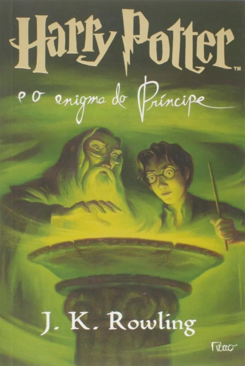 Harry Potter e o Enigma do Princípe - Autor: J. K. Rowling (2005) [seminovo]