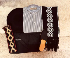 Conjunto completo, Boina de Paño y Bufanda. en internet