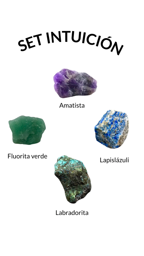 SET PIEDRAS NATURALES EN BRUTO