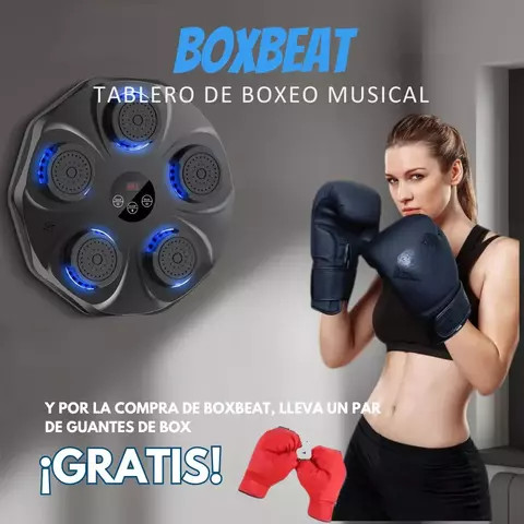 BoxBeat | Tablero de Boxeo Musical + Guantes de REGALO - comprar online