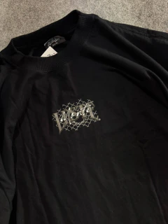 Camiseta Oversized Estampada Dobermann Preto - R.O STYLLUS 