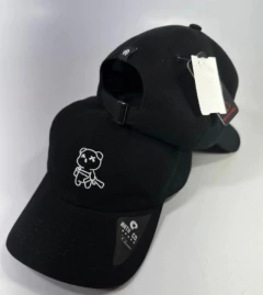 BONÉ DAD HAT URSO PRETO