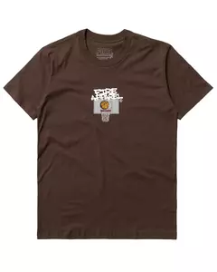 Camiseta Básica Fire Painted Bask Hoop (Marrom/Shadow) - comprar online