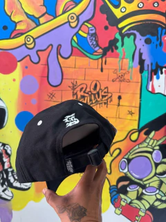 Boné Dad Hat Tripside Bordado Flames - Preto na internet