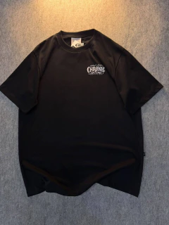 Imagem do Camiseta Chronic Não Nasci Rico Mas Herdei Disposição - preto