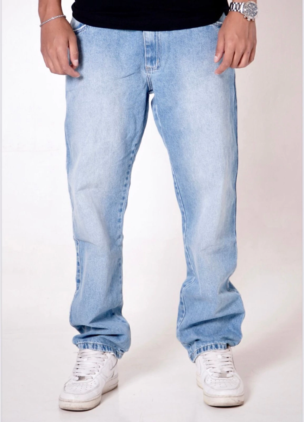 CALÇA RETA BASIC PRESENCE JEANS