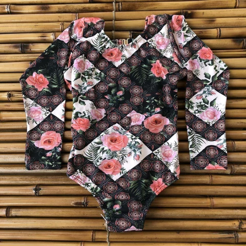 Maiô Infantil Jardim Secreto