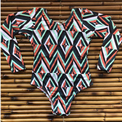 Maiô Infantil Geométrica