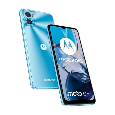 Celular Motorola Moto E22 32gb 3gb pantalla grande 6.5" Azul