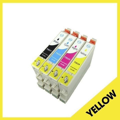 Cartucho Epson T0634 T063420 Amarillo 15mls. Compatible