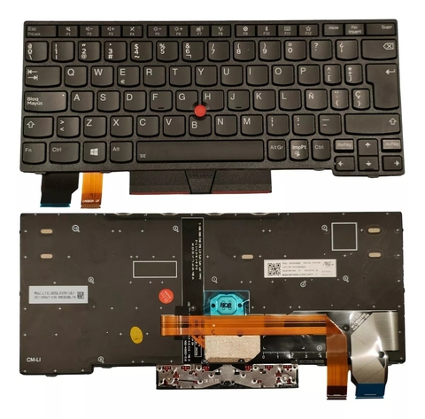 Teclado Lenovo Thinkpad X280 A285 X390 Español