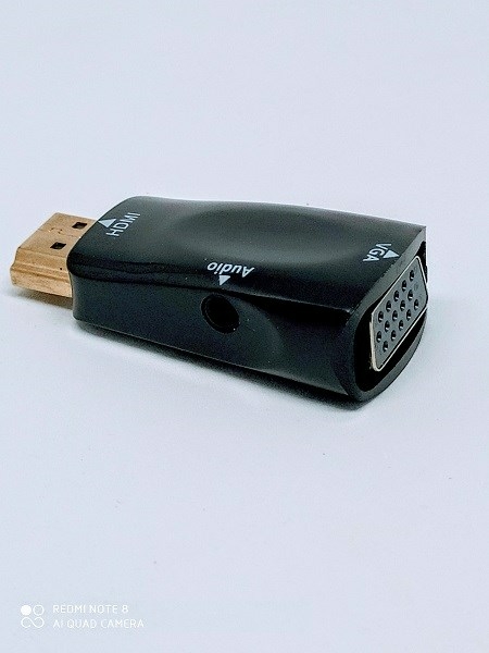 Adaptador Hdmi Macho a Vga Hembra+Audio 09-031dc