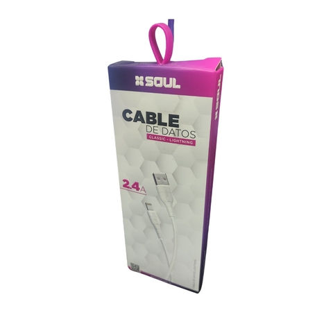 Cable Usb Classic Soul Usb a Lightning Usb-Cliph B