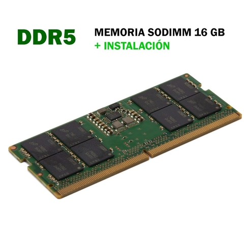 Memoria 16gb Ddr5 + Instalación