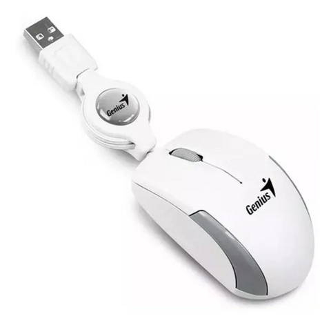 Mouse Genius Micro Traveler Blanco