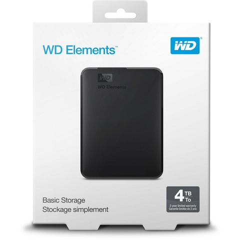 Disco Externo Wd Elements 4tb 3.0