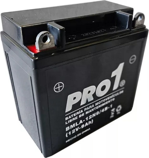 Bateria De Gel Moto 12v 9a Bmla-12n9/4b-1 Pro1