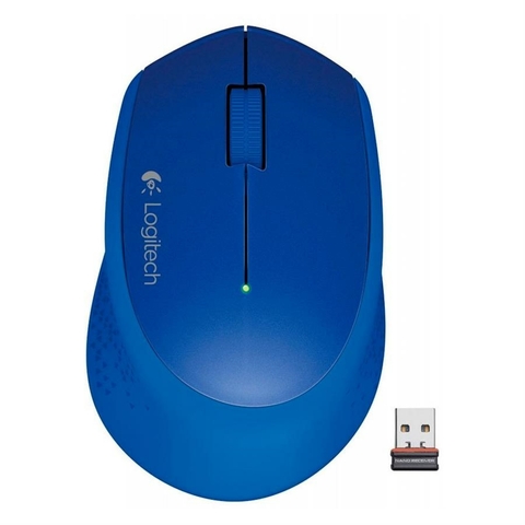 Mouse Inalambrico Logitech M280 Azul - comprar online