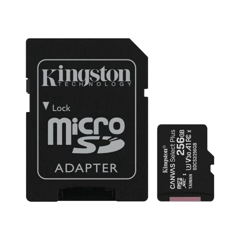 Memoria Micro Sd Kingston 256gb Con Adaptador Clas