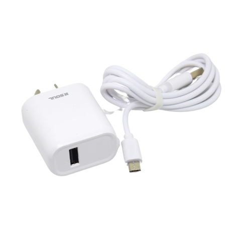 Cargador Viajero Classic Micro Usb Blanco Cvq-Cusb