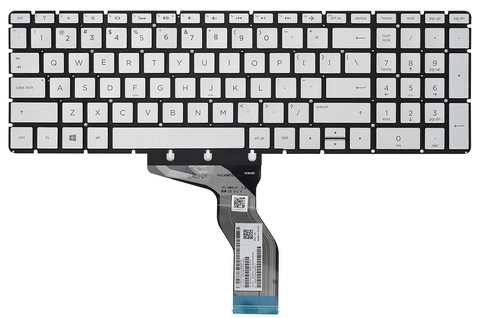 Teclado Original HP Pavilion 15-Bs Plateado Español