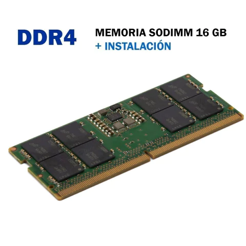 Memoria 16gb Ddr4 Con Instalación